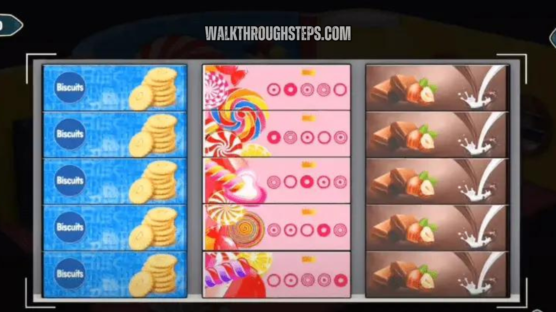 Rooms And Exits Candy Shop Walkthrough