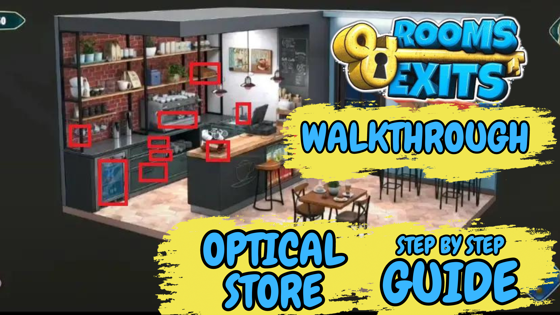 Rooms And Exits Optical Store Walkthrough Level 25 [UPDATED